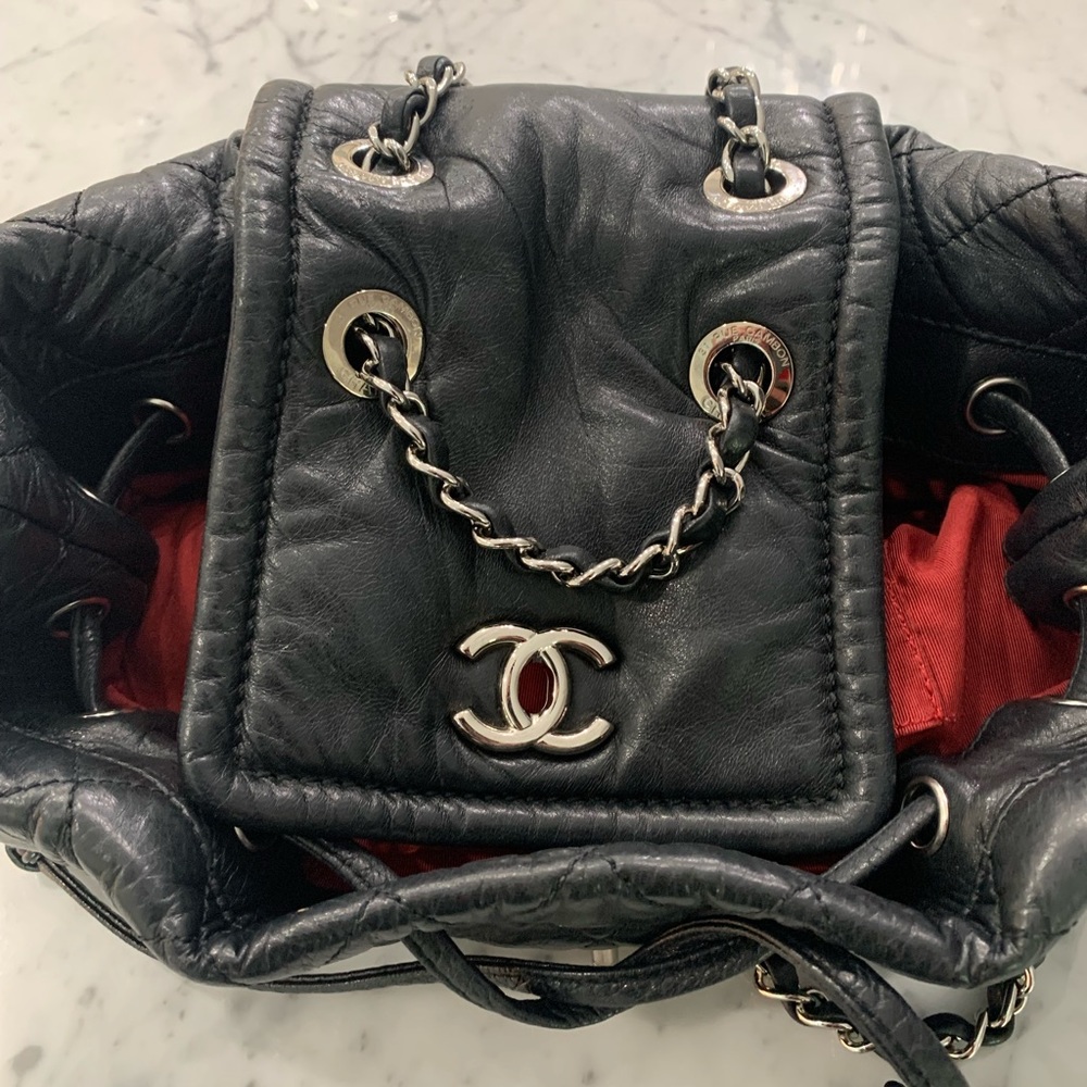 Chanel 2 in 1 backpack